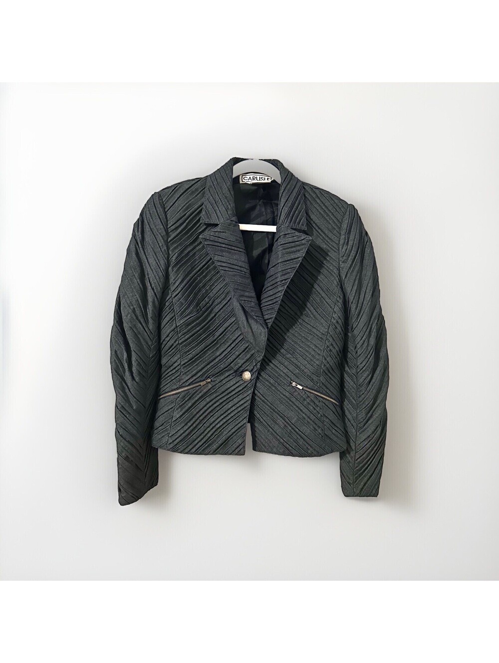 Vintage 90s Carlisle denim Style Bomber